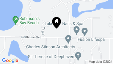 Map of 18400 Northome Boulevard, Deephaven MN, 55391