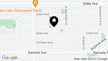 Map of 549 Holly Avenue, Saint Paul MN, 55102