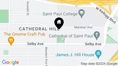 Map of 341 Dayton Avenue, Saint Paul MN, 55102
