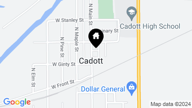 Map of 324 N Main Street, Cadott WI, 54727