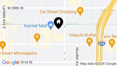 Map of 2930 Blaisdell Avenue Unit: 101, Minneapolis MN, 55408