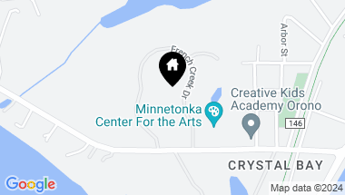 Map of 1300 French Creek Drive, Orono MN, 55391