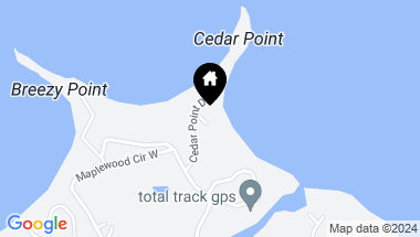 Map of 2515 Cedar Point Drive, Woodland MN, 55391