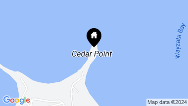Map of 2400 Cedar Point Drive, Woodland MN, 55391