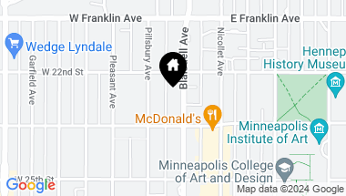 Map of 2222 Blaisdell Avenue Unit: 101, Minneapolis MN, 55404