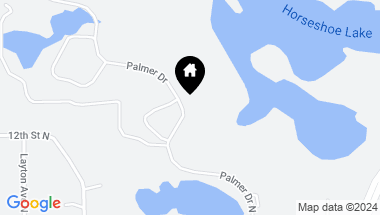 Map of 1255 Palmer Drive N, Lake Elmo MN, 55042