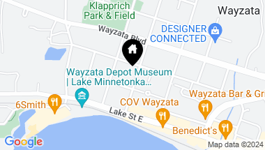 Map of 209 Walker Avenue S, Wayzata MN, 55391