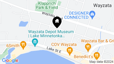 Map of 207 Walker Avenue S, Wayzata MN, 55391