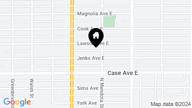Map of 869 Jenks Avenue, Saint Paul MN, 55106