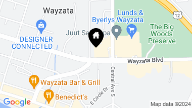 Map of 126 Benton Avenue, Wayzata MN, 55391