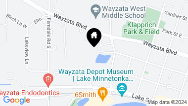Map of 205 Barry Avenue S Unit: 219, Wayzata MN, 55391