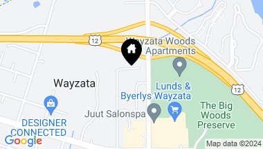 Map of 1022 Gardner Street E, Wayzata MN, 55391