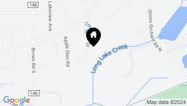 Map of 40 Creekside Drive, Long Lake MN, 55356