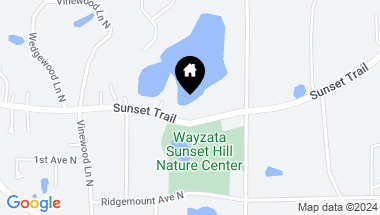 Map of 12820 Sunset Trail, Plymouth MN, 55441