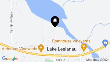 Map of 308 W Main Street, Lake Leelanau MI, 49653