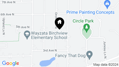 Map of 430 Orchid Lane N, Plymouth MN, 55447