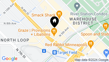 Map of 525 3rd Street N Unit: 202, Minneapolis MN, 55401