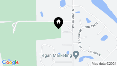 Map of 455 Ferndale Road N, Orono MN, 55391