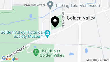 Map of 6618 Golden Valley Road, Golden Valley MN, 55427