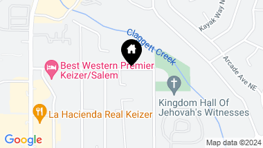 Map of 936 CLAGGETT ST, Keizer OR, 97303