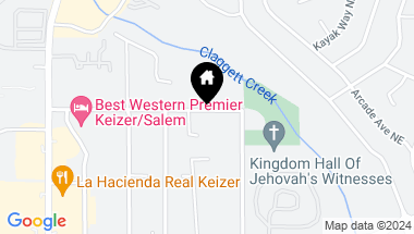 Map of 936 Claggett St, Keizer OR, 97303