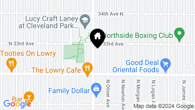 Map of 3238 Penn Avenue N, Minneapolis MN, 55412