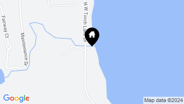 Map of 225 N Torch Lake Drive, N, Kewadin MI, 49648