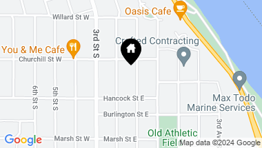 Map of 918 1st Street S, Stillwater MN, 55082