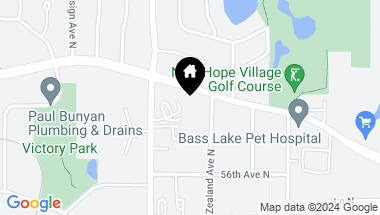 Map of 5650 Boone Avenue N Unit: 121, New Hope MN, 55428