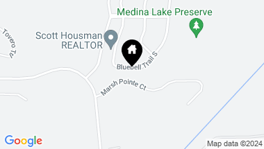 Map of 4472 Bluebell Trail S, Medina MN, 55340