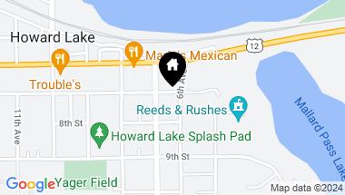 Map of 701 6th Avenue, Howard Lake MN, 55349