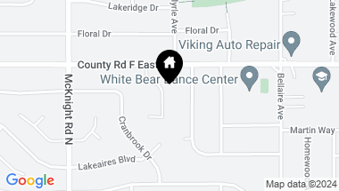 Map of 4040 Lakehill Circle, White Bear Lake MN, 55110