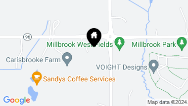 Map of 11885 Dellwood Road N, Grant MN, 55082