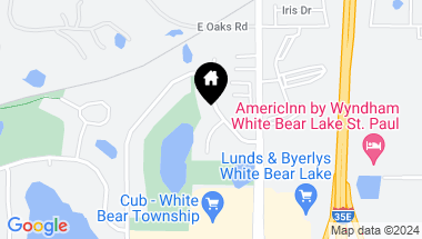 Map of 4651 Stoddart Lane, White Bear Lake MN, 55127