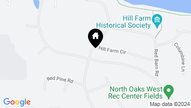 Map of 15 Hill Farm Circle, North Oaks MN, 55127