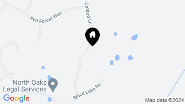 Map of 62 E Pleasant Lake Road, North Oaks MN, 55127
