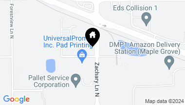 Map of 11104 91st Avenue N, Maple Grove MN, 55369