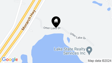 Map of 2050 Otter Lake Drive, Lino Lakes MN, 55110