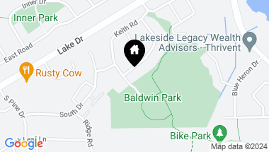 Map of 315 Baldwin Drive, Circle Pines MN, 55014