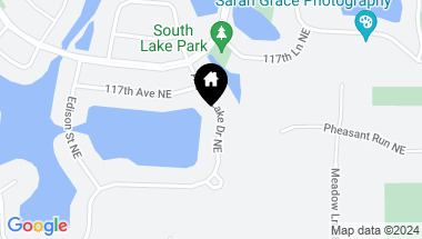 Map of 3081 Aspen Lake Drive NE, Blaine MN, 55449