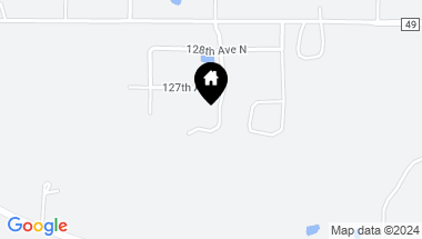Map of 23464 Breckenridge Lane, Rogers MN, 55374