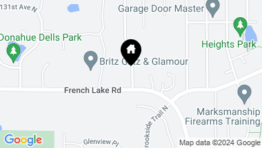 Map of 12929 Valley Forge Ln N, Champlin MN, 55316