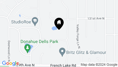 Map of 12981 Bauer Dr N, Champlin MN, 55316