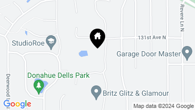 Map of 12951 Bauer Dr N, Champlin MN, 55316