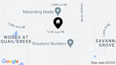 Map of 2970 127th Avenue NE, Blaine MN, 55449