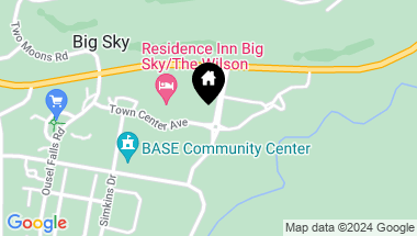 Map of 211 Town Center Avenue, Big Sky MT, 59716