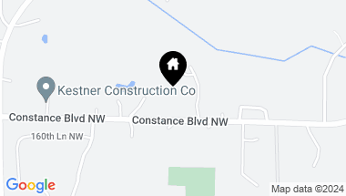 Map of 455 Constance Boulevard NW, Andover MN, 55304