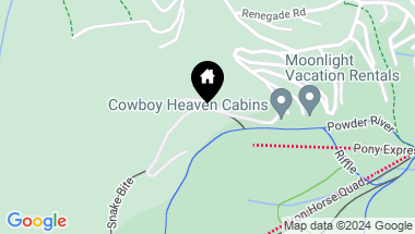 Map of 27 Cowboy Heaven Spur Road, Big Sky MT, 59716