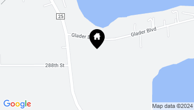Map of xxxx Glader Boulevard, Lindstrom MN, 55045