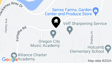 Map of 14308 FORSYTHE RD, Oregon City OR, 97045